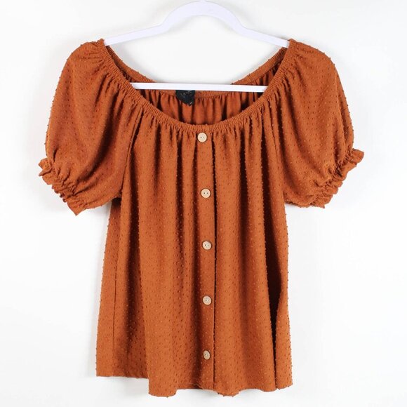 W5 Swiss Dot Top - Size Medium - Picture 1 of 5